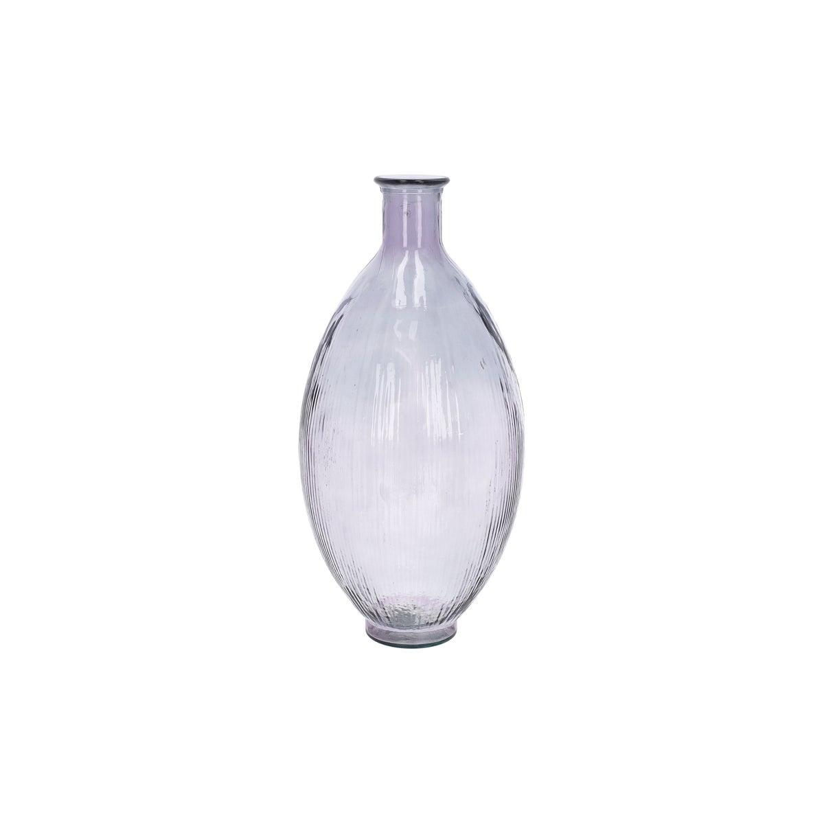 Vaas gerecycled glas lila 61 cm Vaas gerecycled glas lila 61 cm