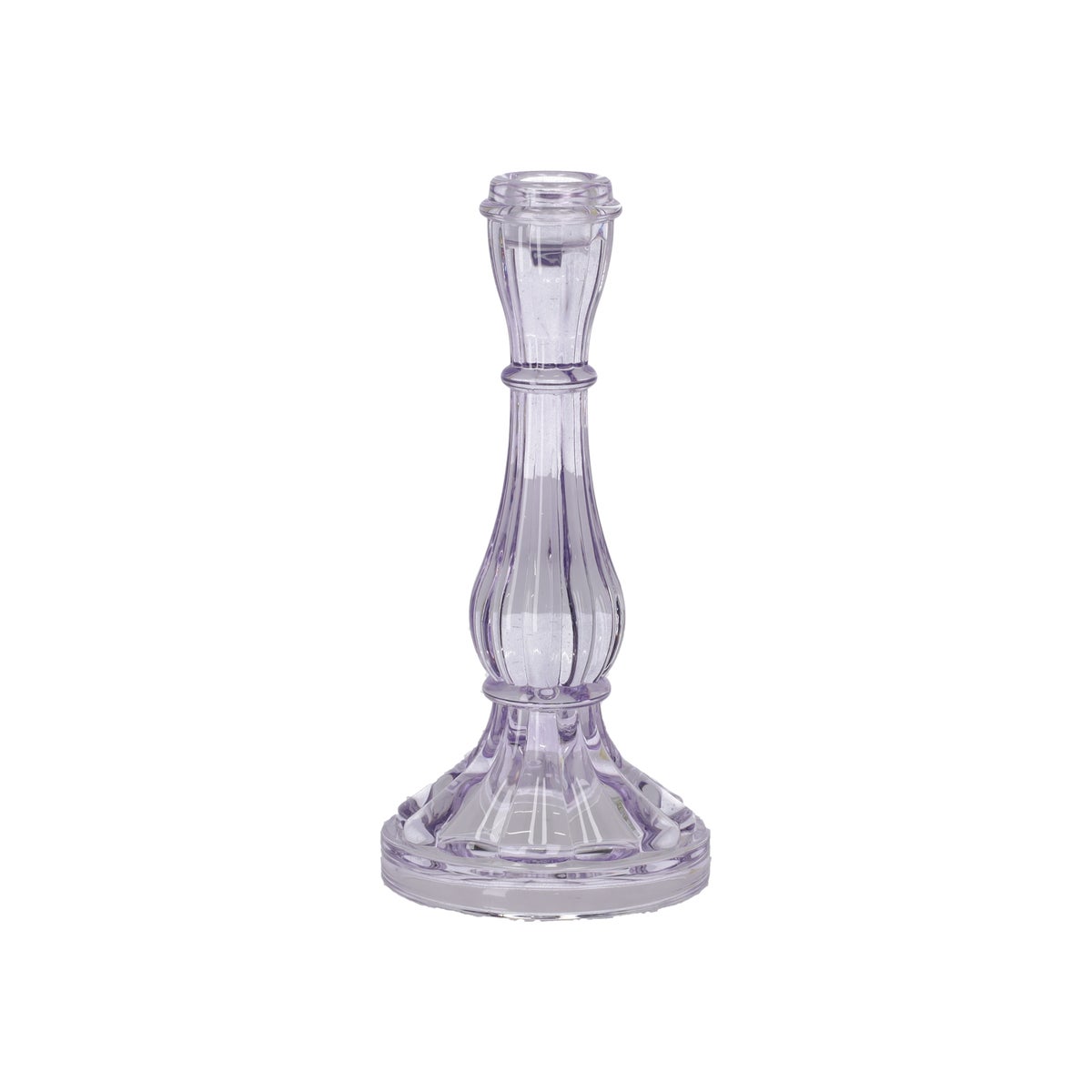 Glazen kandelaar 21 cm Glazen kandelaar 21 cm