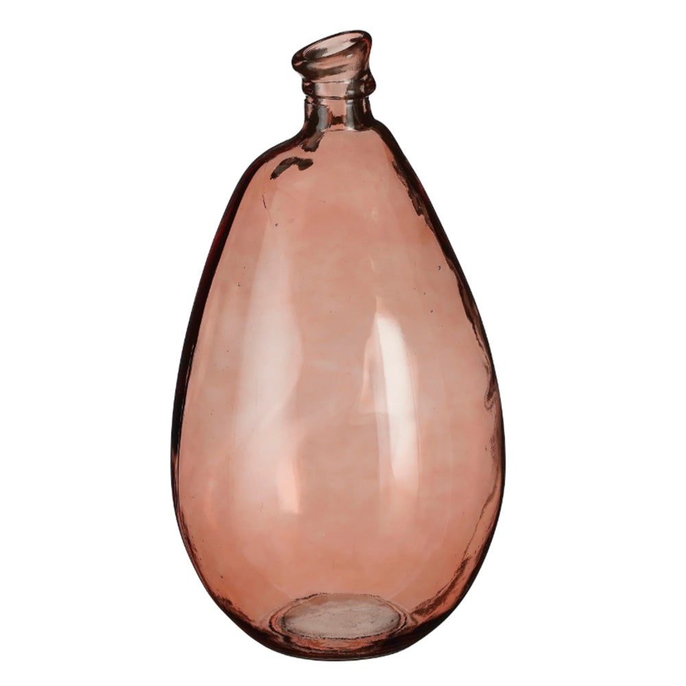 Vaas Pinto gerecycled glas bruin 47 cm Vaas Pinto gerecycled glas bruin 47 cm