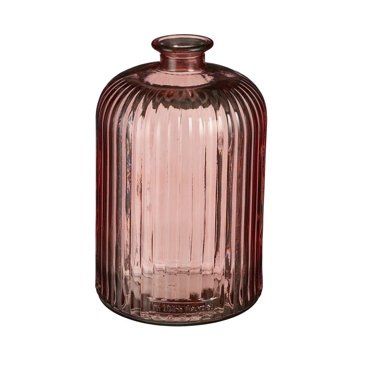 Fles glas Jessica roze 23 x 15 cm Fles glas Jessica roze 23 x 15 cm