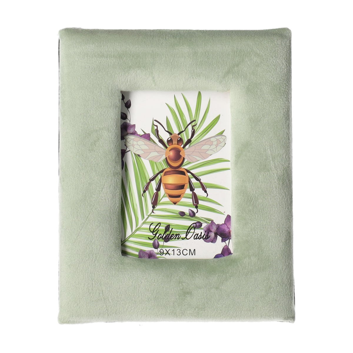 Kader fluweel groen 20 x 16 cm Kader fluweel groen 20 x 16 cm
