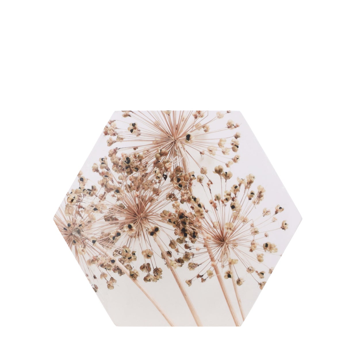 Schilderij zeshoek print C 24 x 28 cm assorti Schilderij zeshoek print C 24 x 28 cm assorti