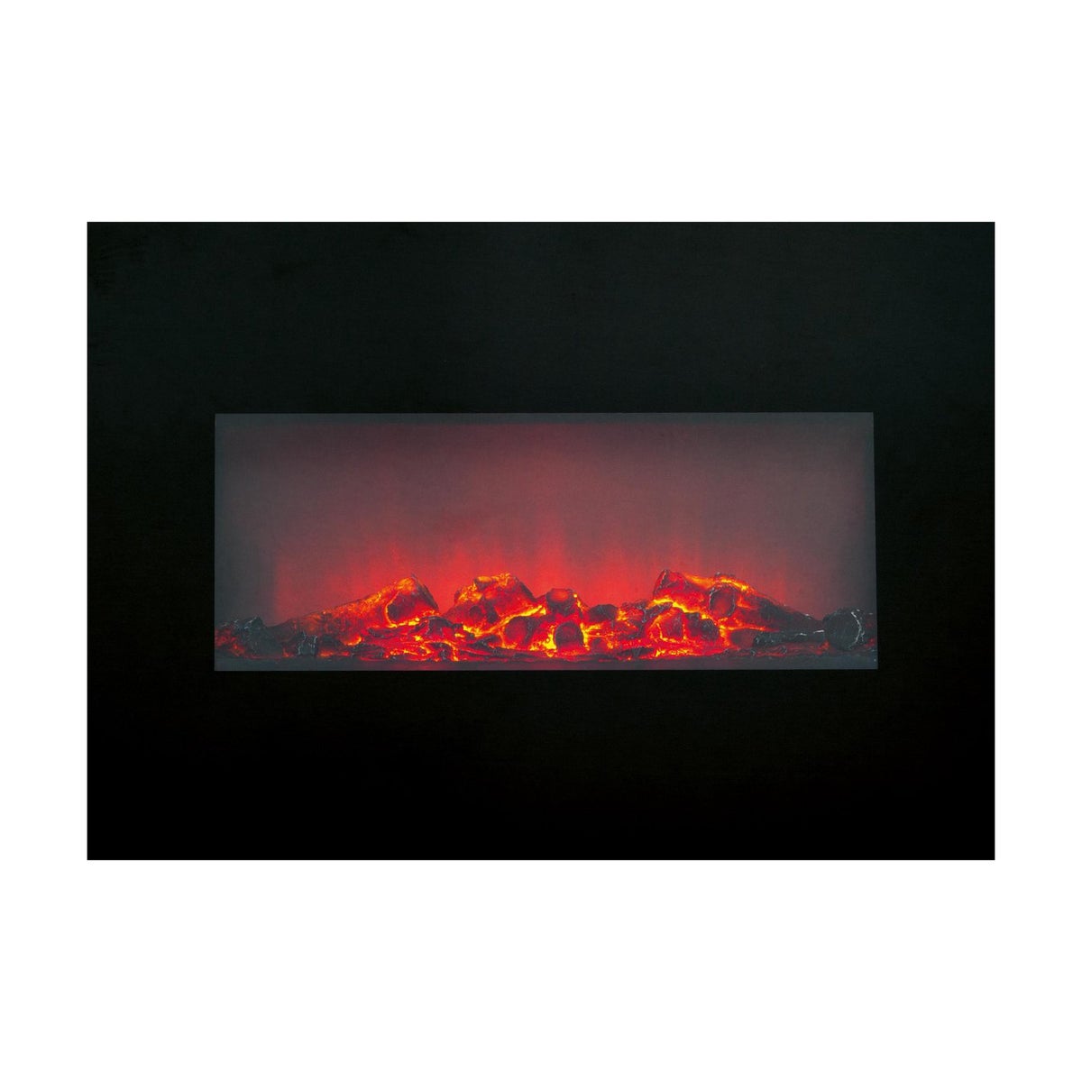 Wandkachel Memphis 80 cm LED incl. afstandsbediening Wandkachel Memphis 80 cm LED incl. afstandsbediening