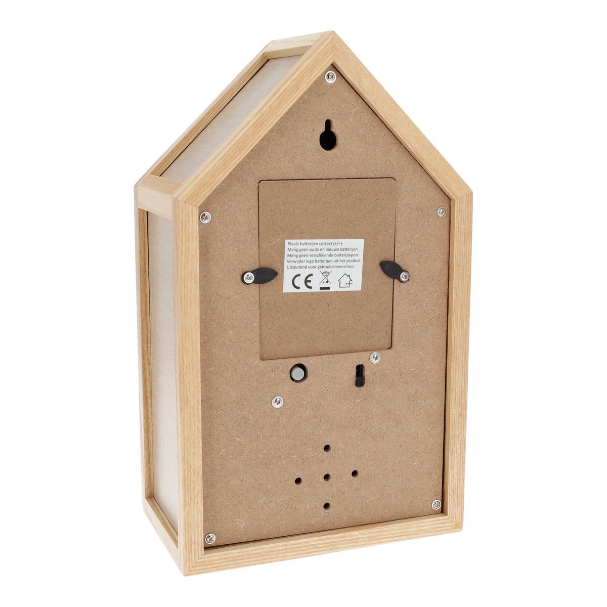 Klok Woof beige linen 25 cm Klok Woof beige linen 25 cm