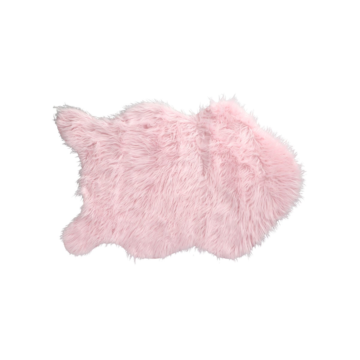 Schapenvel deco 60 x 90 cm oud roze Schapenvel deco 60 x 90 cm oud roze