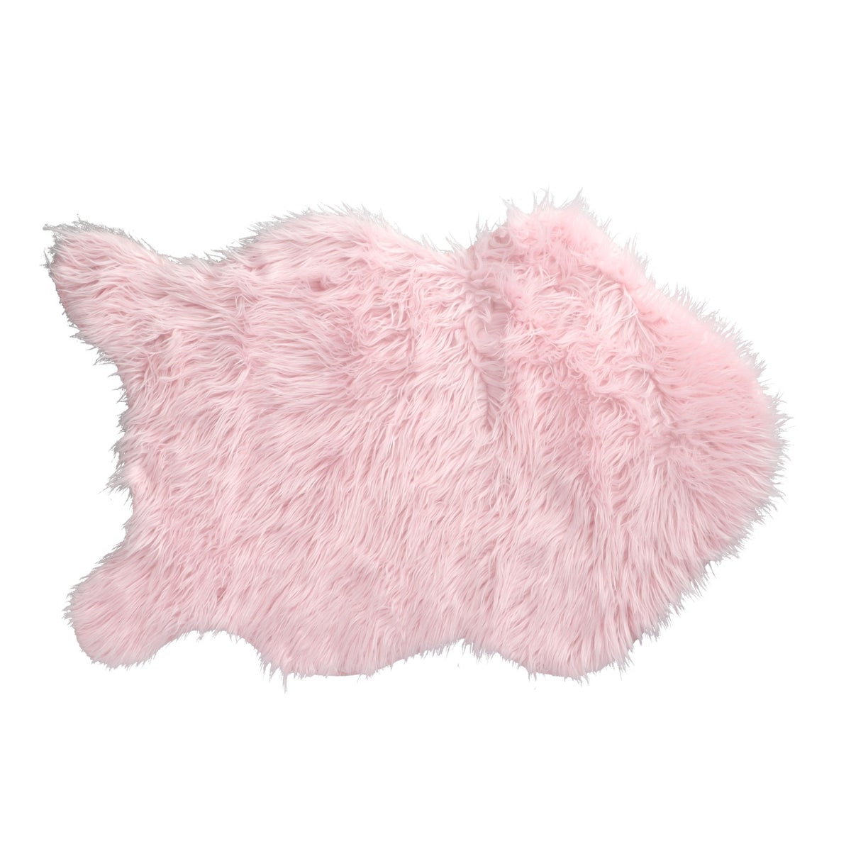 Schapenvel deco 60 x 90 cm oud roze Schapenvel deco 60 x 90 cm oud roze