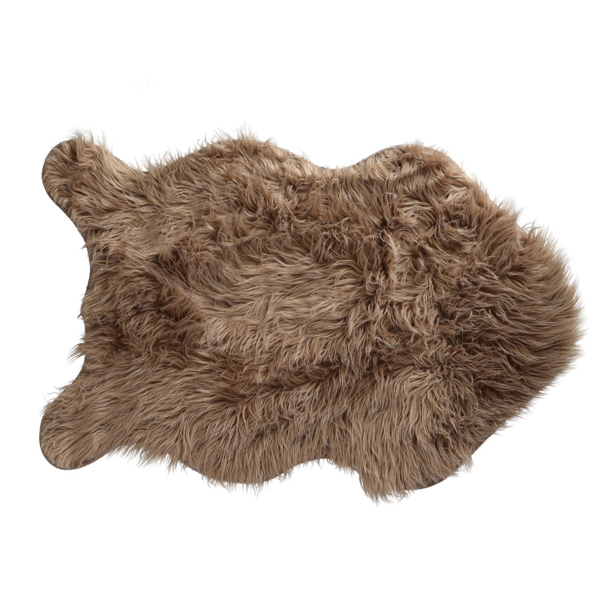 Schapenvel deco 85 x 150 cm taupe Schapenvel deco 85 x 150 cm taupe