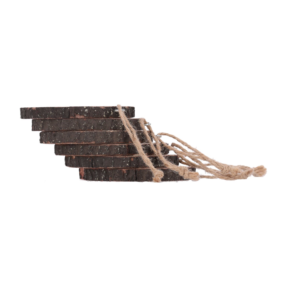 Hanger hout 6 stuks DIY 10 cm Hanger hout 6 stuks DIY 10 cm