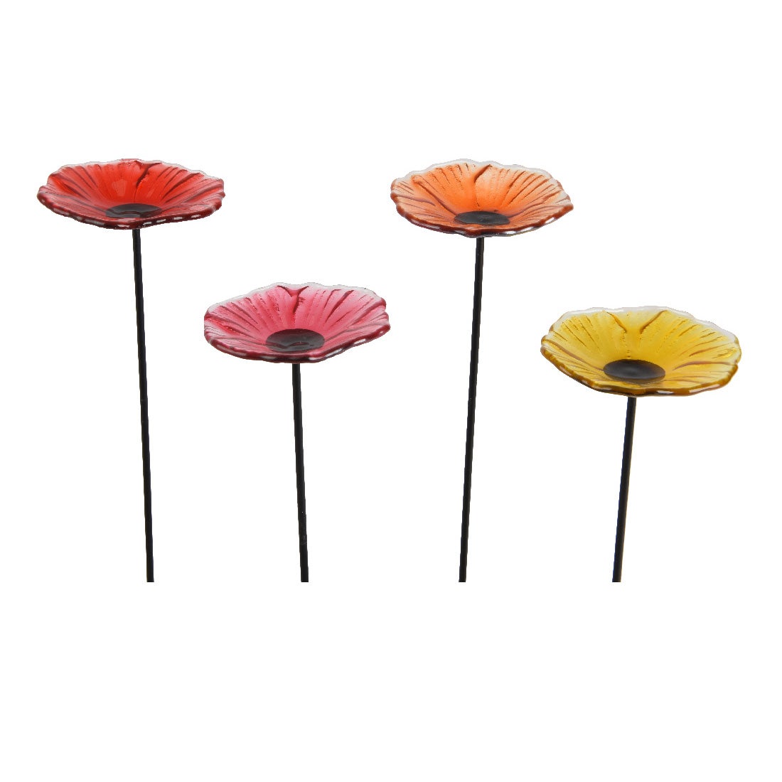 Tuinsteker bloem glas 31 cm Tuinsteker bloem glas 31 cm