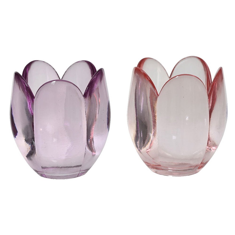 Theelicht flower 8 cm roze 2st. Theelicht flower 8 cm roze 2st.