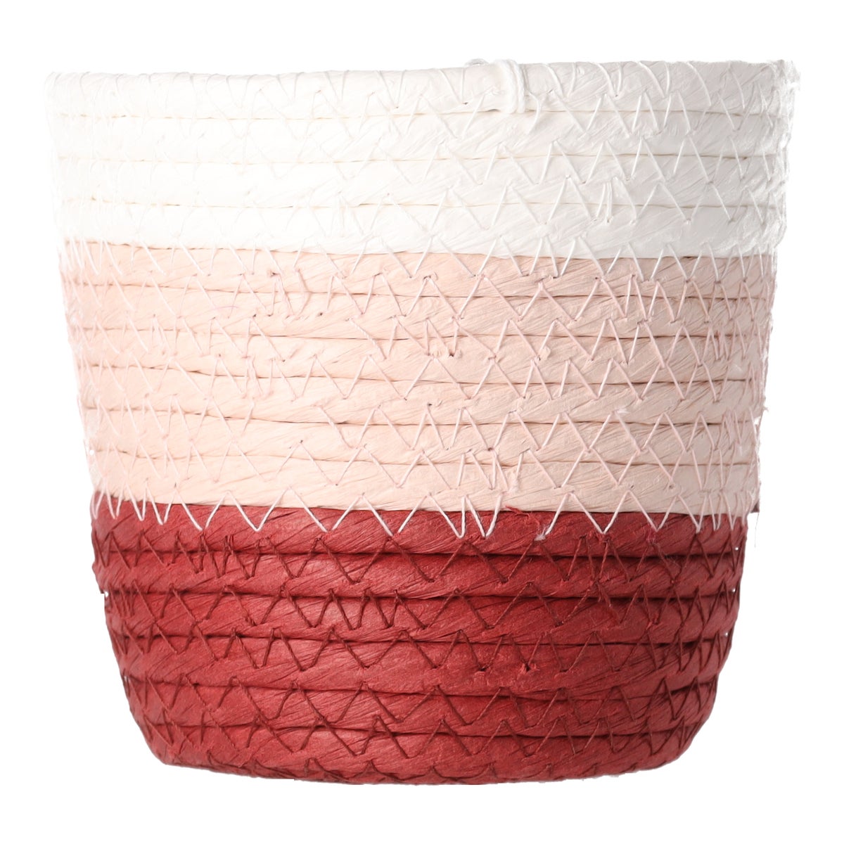 Mand Rachel rond rood 12 x 12 cm Mand Rachel rond rood 12 x 12 cm