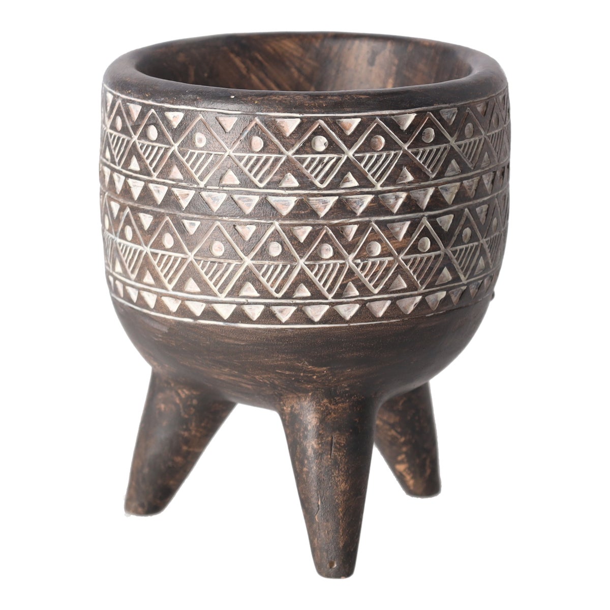 Kaduna bloempot met voet 13 cm Kaduna bloempot met voet 13 cm