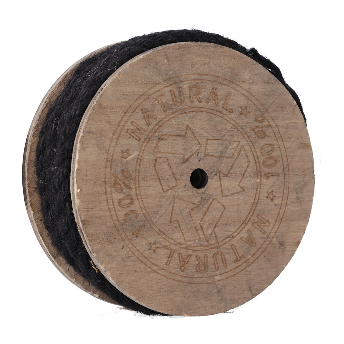 Touw jute zwart 1x700cm spoel Touw jute zwart 1x700cm spoel