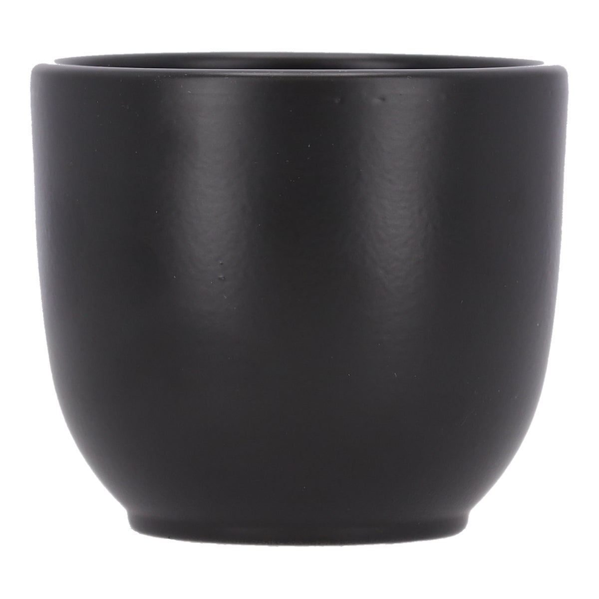 Pot Tusca rond zwart mat 7 x 8 cm Pot Tusca rond zwart mat 7 x 8 cm