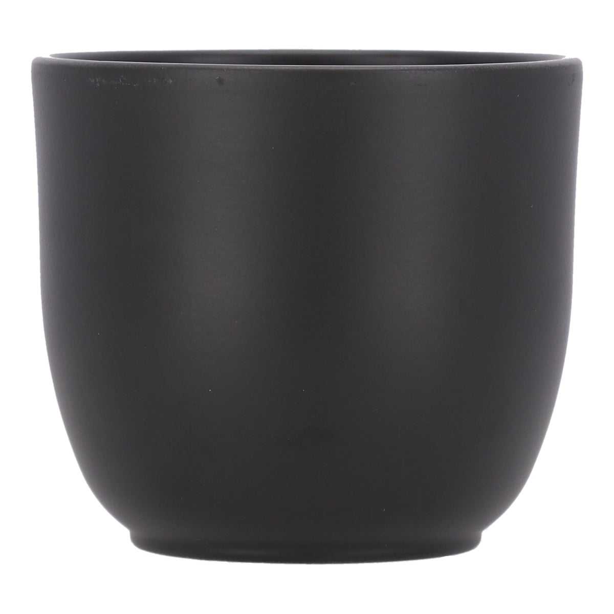 Pot Tusca rond zwart mat 9 x 10 cm Pot Tusca rond zwart mat 9 x 10 cm