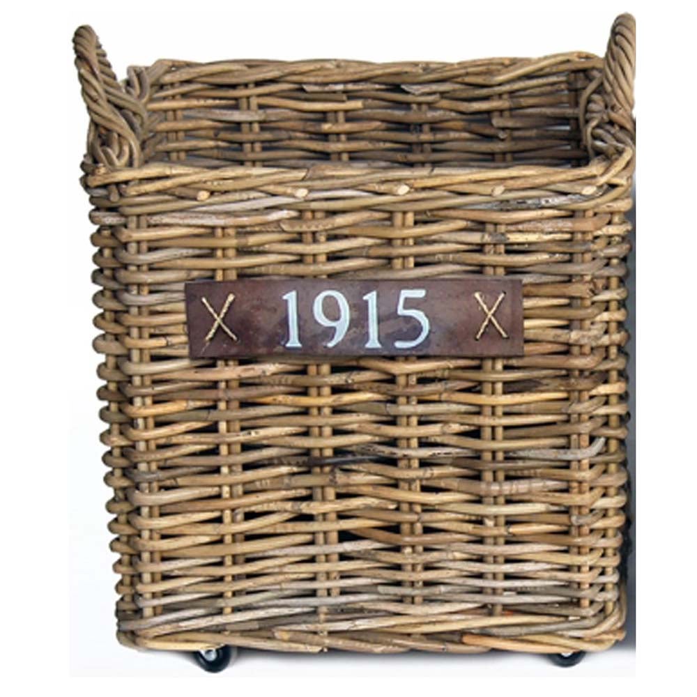 Bak rotan met wielen 50x50cm Bak rotan met wielen 50x50cm