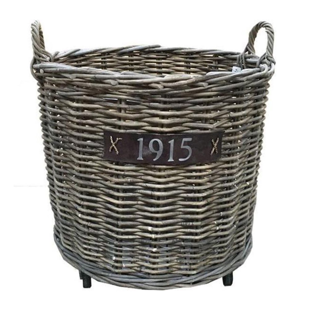 Bak rotan met wielen 65 x 60 cm Bak rotan met wielen 65 x 60 cm
