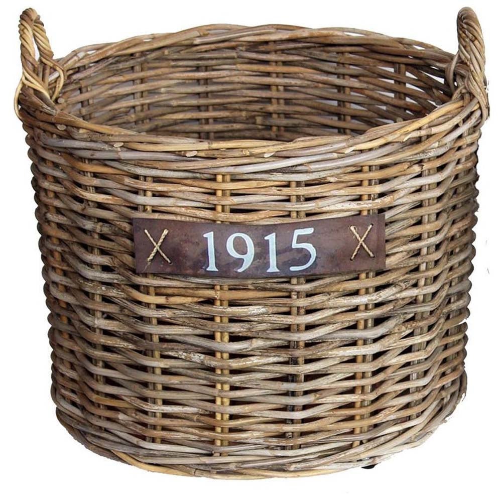 Bak rotan met wielen klein 60 x 48 cm Bak rotan met wielen klein 60 x 48 cm