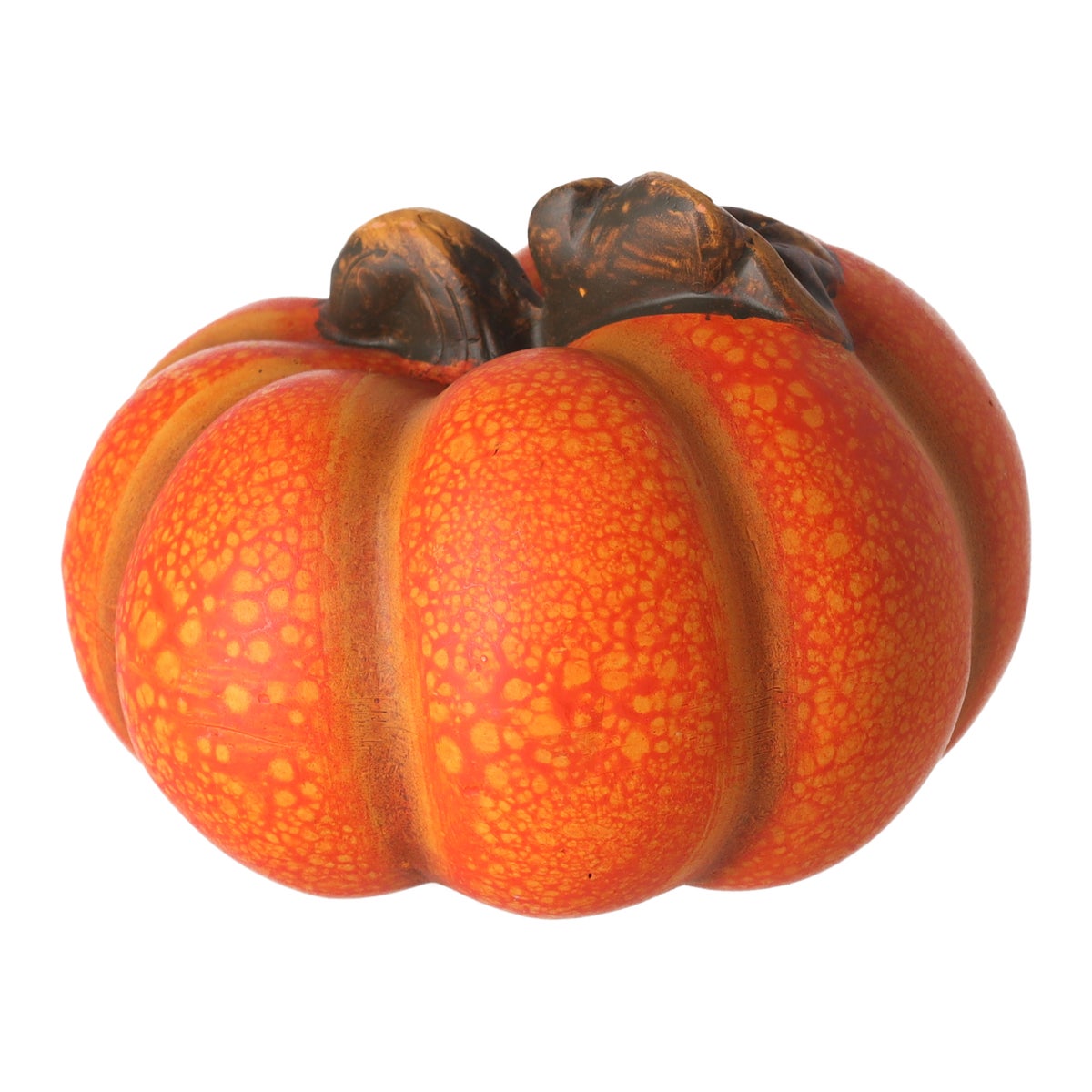 Pompoen deco 11 cm oranje Pompoen deco 11 cm oranje