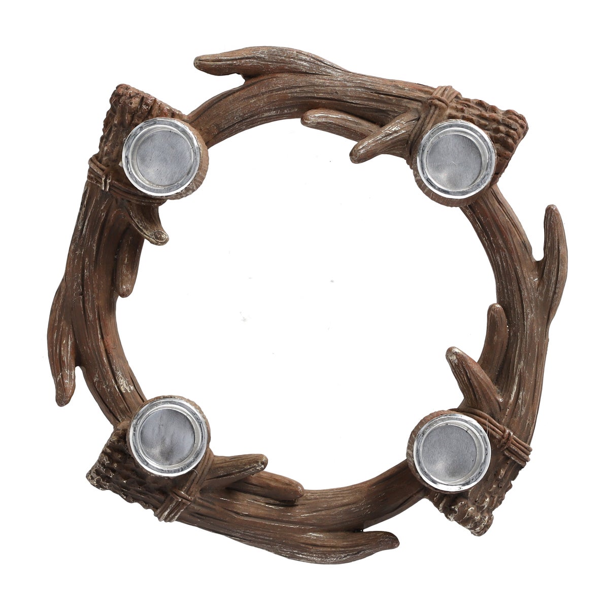 Kaarshouder gewei 22 cm Kaarshouder gewei 22 cm