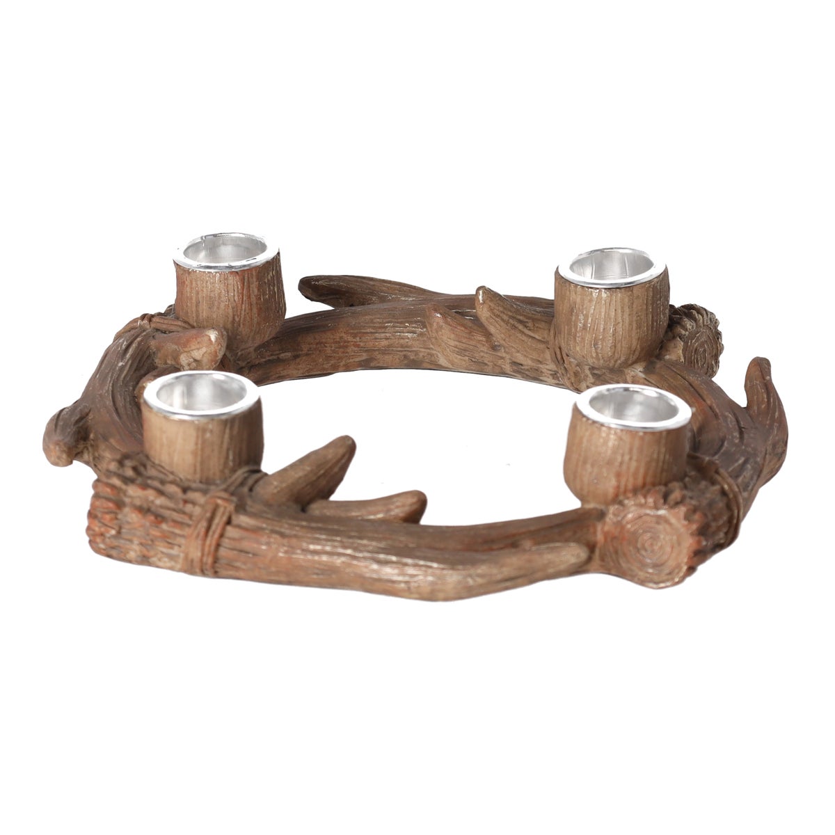 Kaarshouder gewei 22 cm Kaarshouder gewei 22 cm