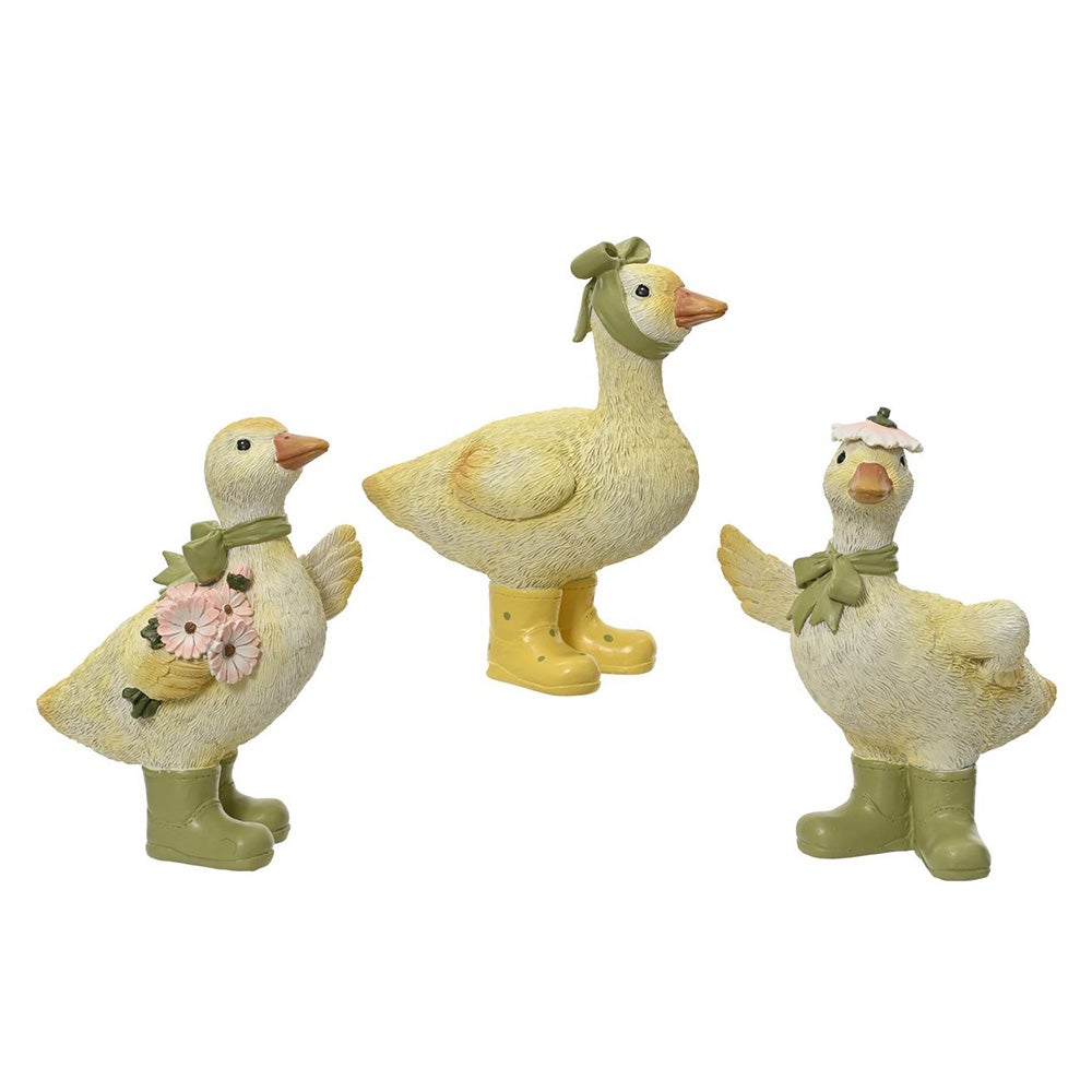 Eend bloem 15 cm 3 assorti Eend bloem 15 cm 3 assorti