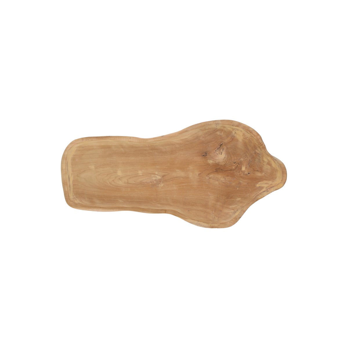 Tray teak organic 58 x 28 cm nc Tray teak organic 58 x 28 cm nc