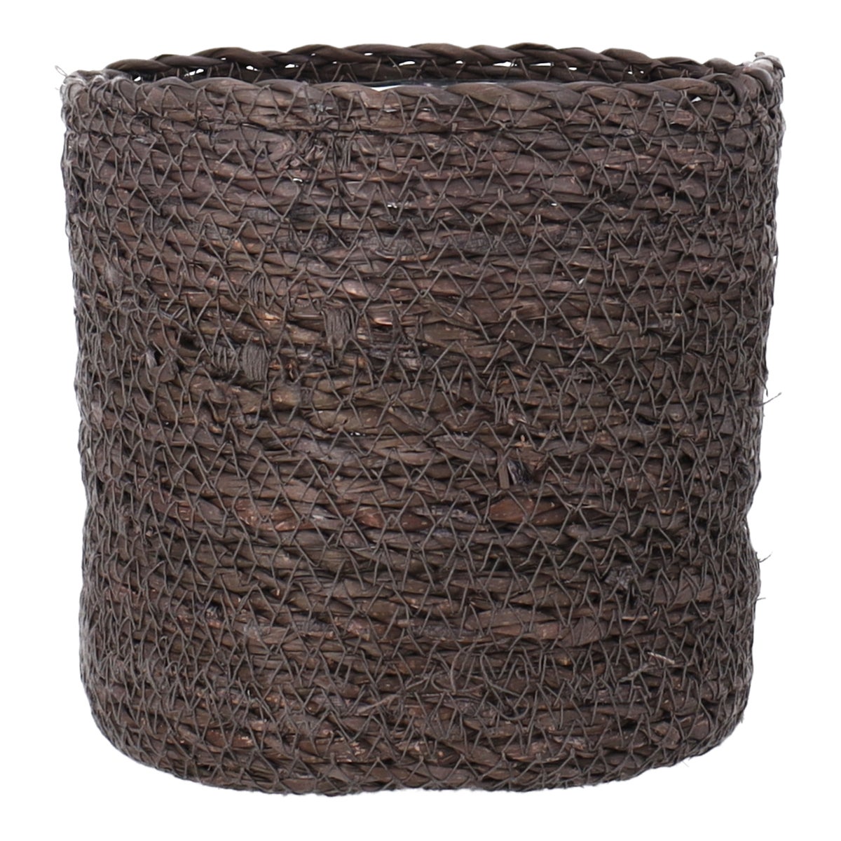 Mand grijs - h14xd14cm Mand grijs - h14xd14cm