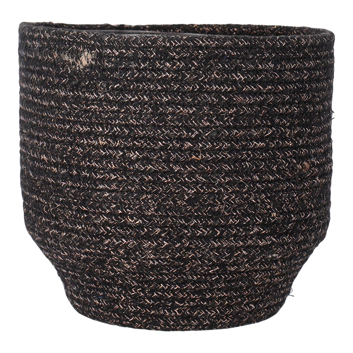 Mand zwart 18 x 18 cm Mand zwart 18 x 18 cm