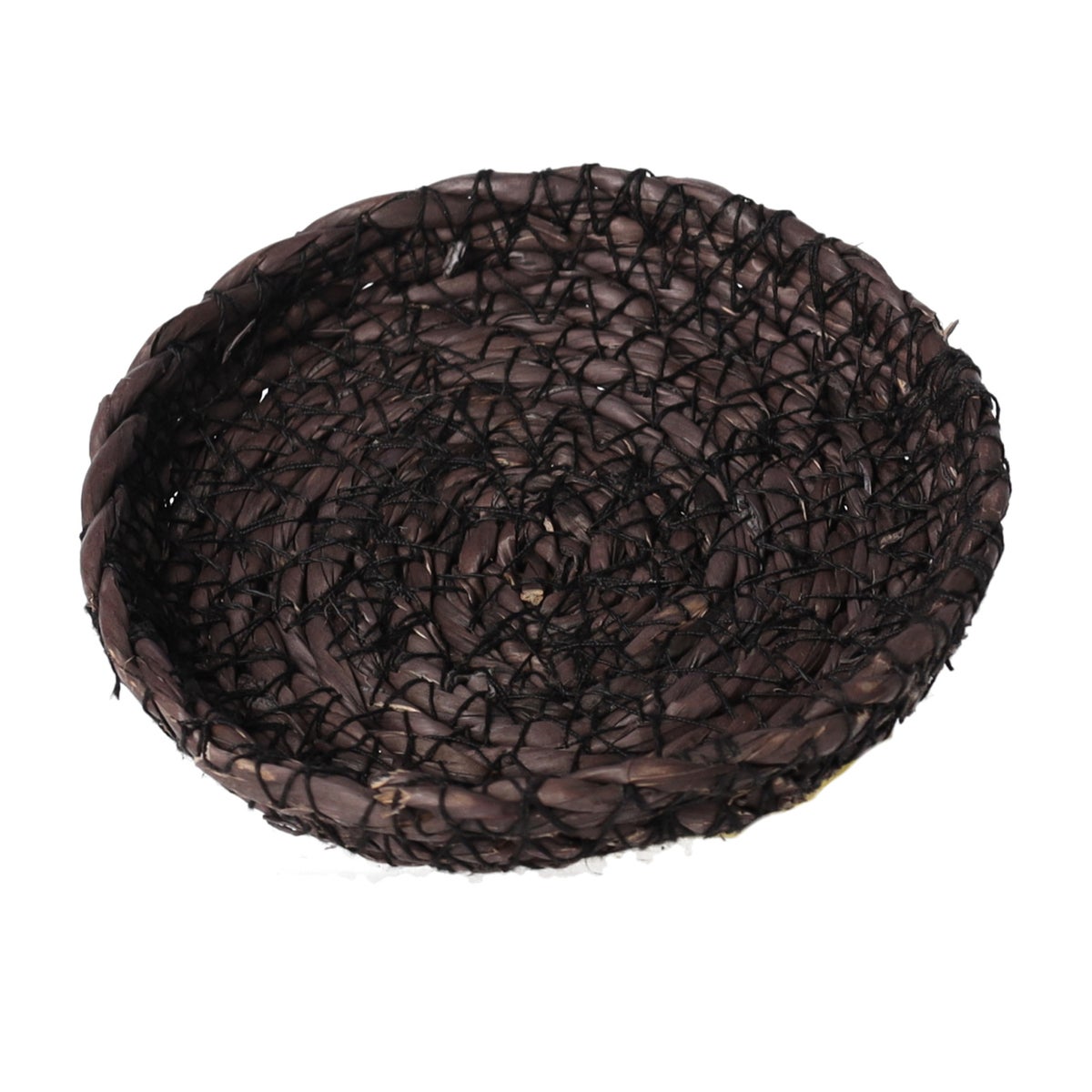 Onderzetter zeegras 9 cm 4st. Onderzetter zeegras 9 cm 4st.