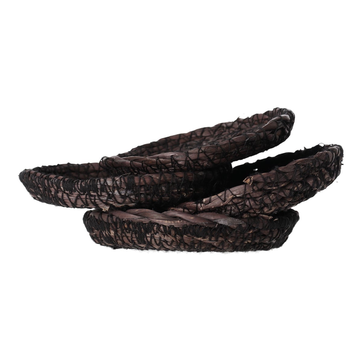 Onderzetter zeegras 9 cm 4st. Onderzetter zeegras 9 cm 4st.