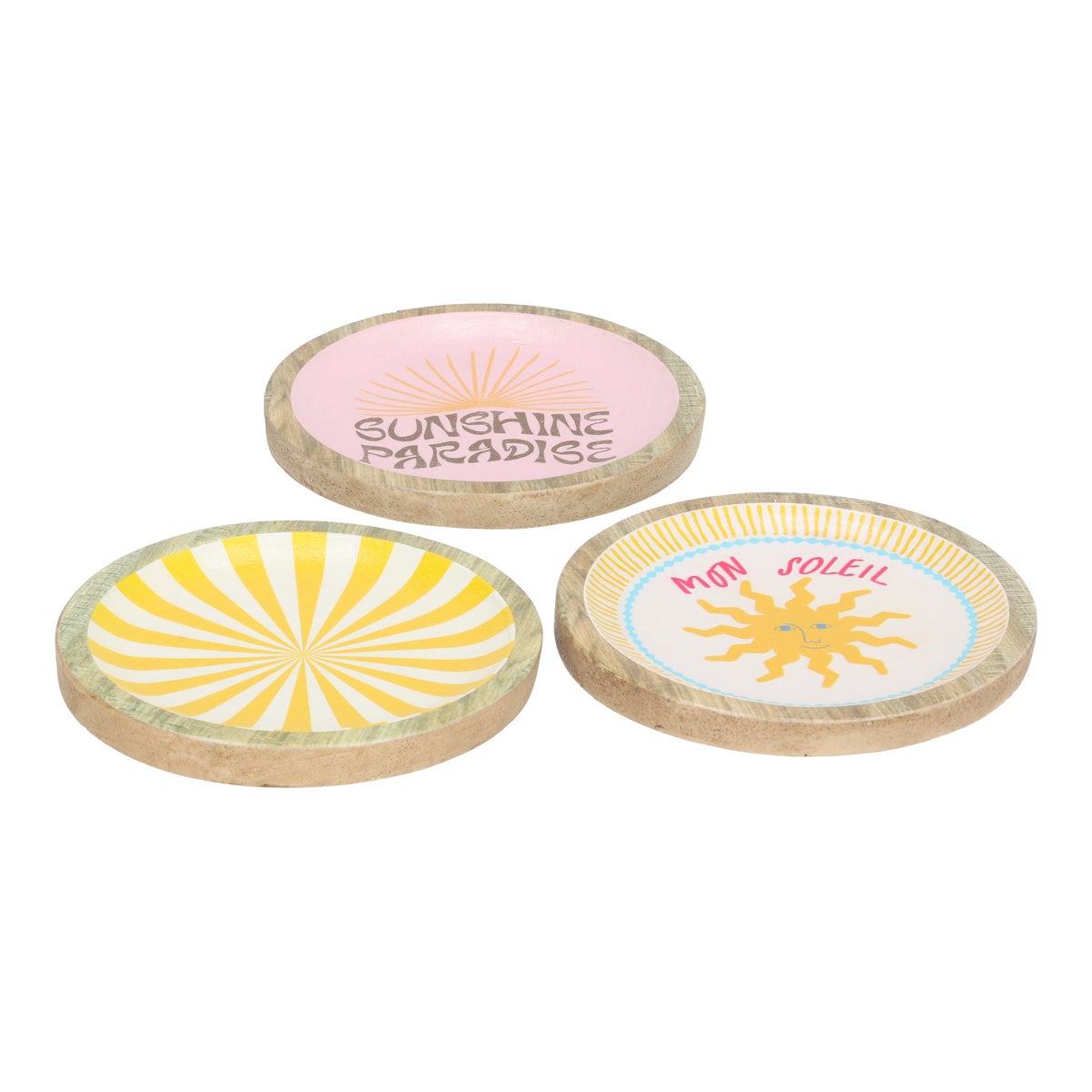 Deco plaat C 14 cm 3 assorti nc Deco plaat C 14 cm 3 assorti nc