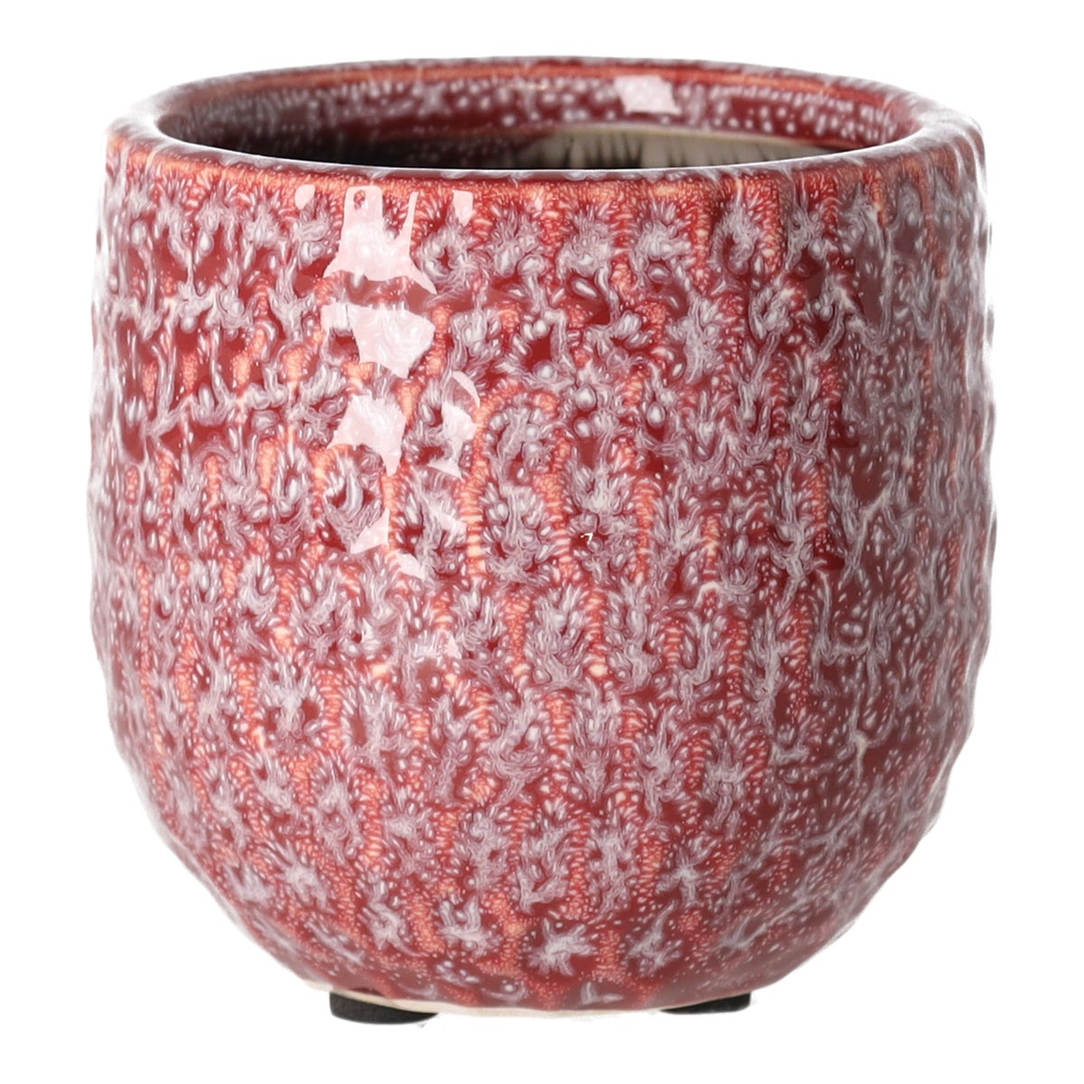 Pot keramiek roze 8 x 8 cm Pot keramiek roze 8 x 8 cm