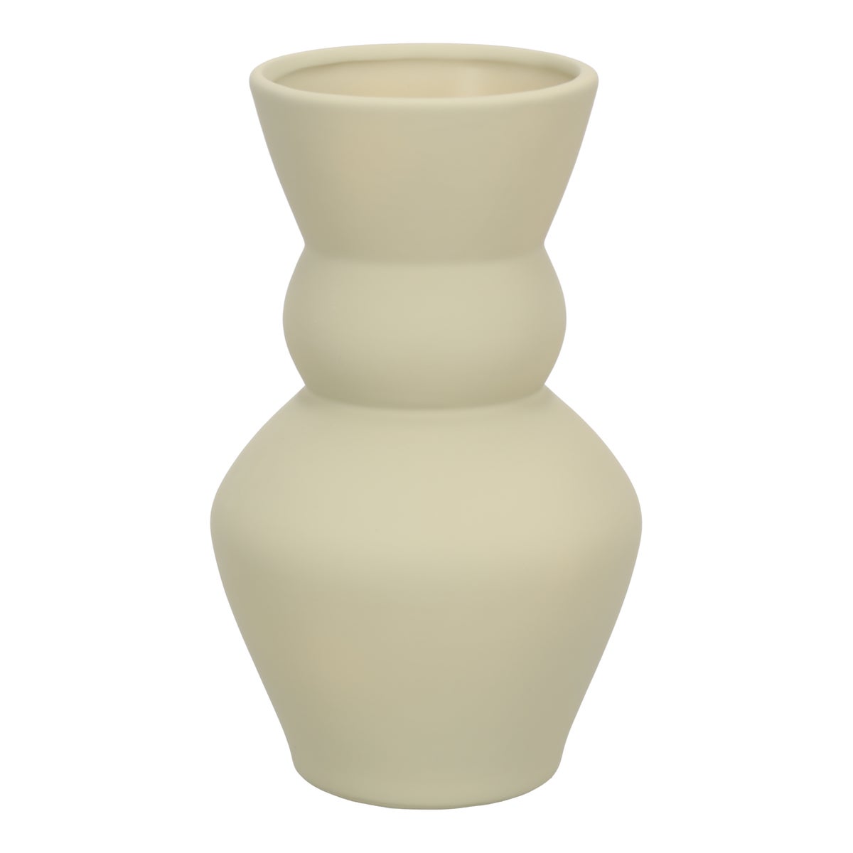 Vaas 23 cm beige Vaas 23 cm beige