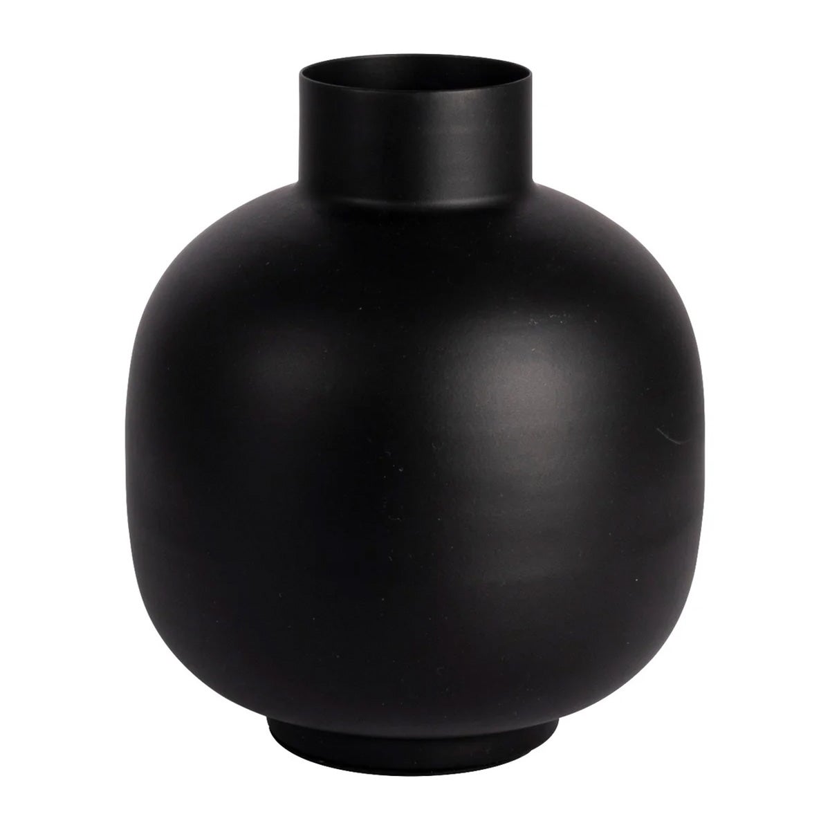 Vaas Metaal 20cm zwart Vaas Metaal 20cm zwart