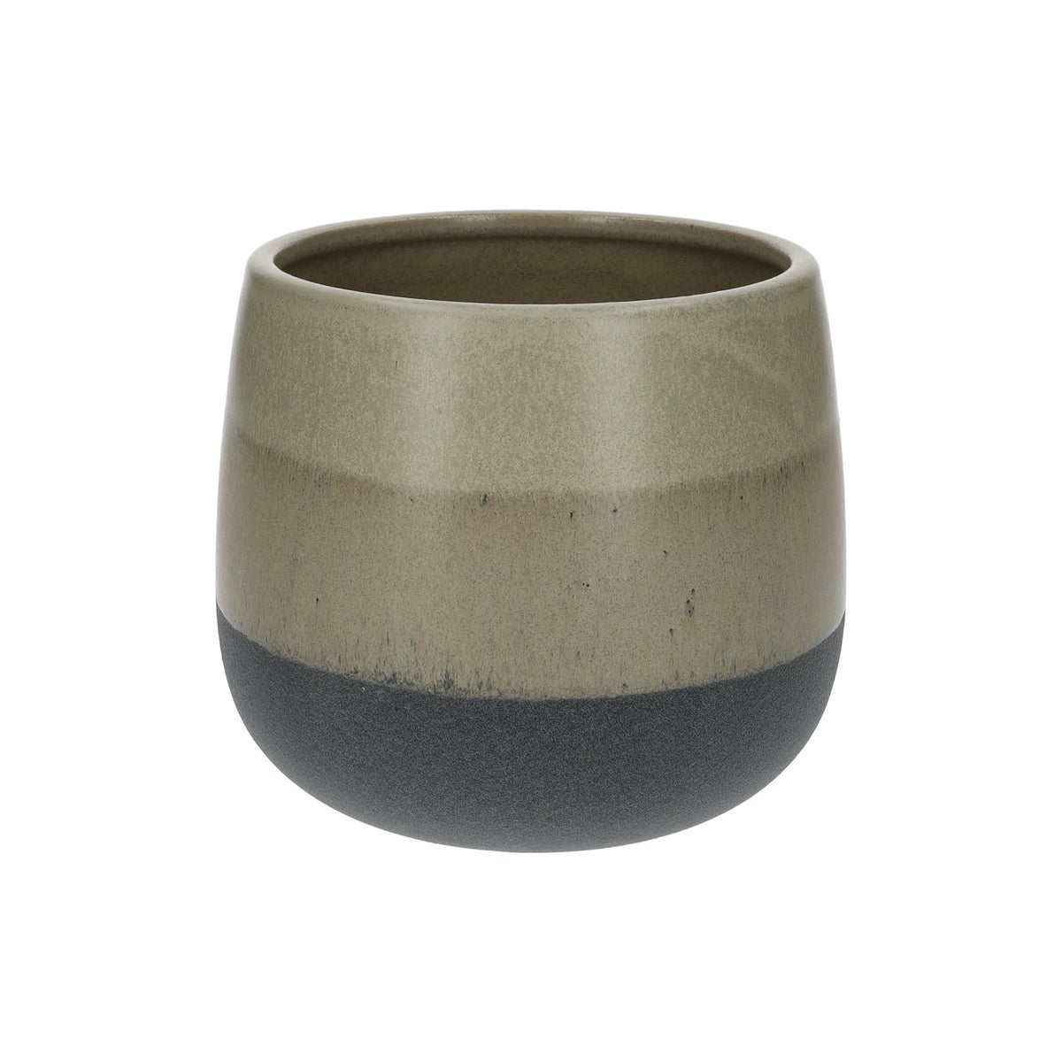 Pot Couraud zwart/groen Pot Couraud zwart/groen