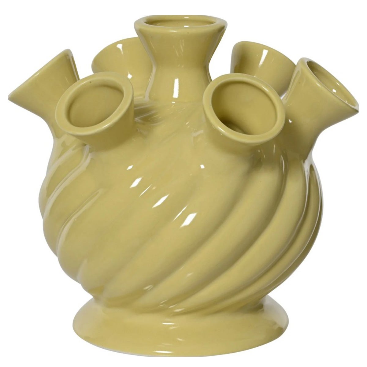 Tulpenvaas geel 19 cm Tulpenvaas geel 19 cm