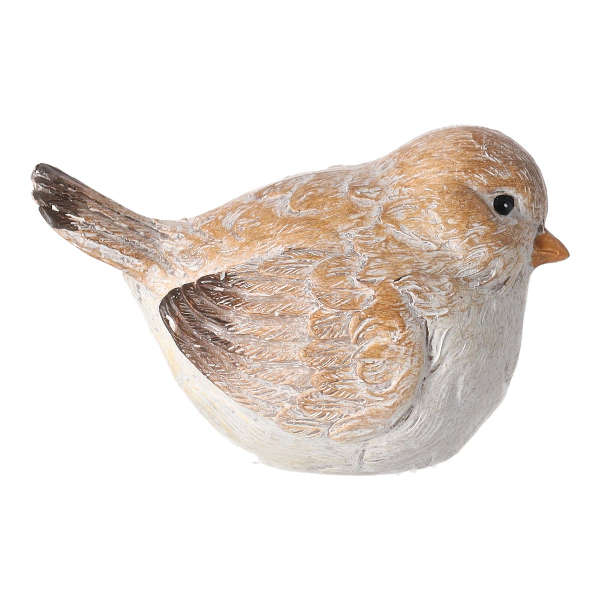 Bruine vogel 11 x 6 x 6 cm 2 assorti Bruine vogel 11 x 6 x 6 cm 2 assorti