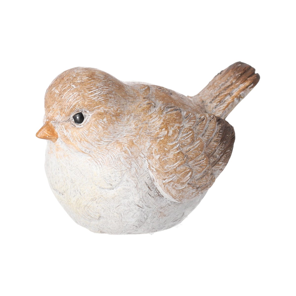 Bruine vogel 11 x 6 x 6 cm 2 assorti Bruine vogel 11 x 6 x 6 cm 2 assorti