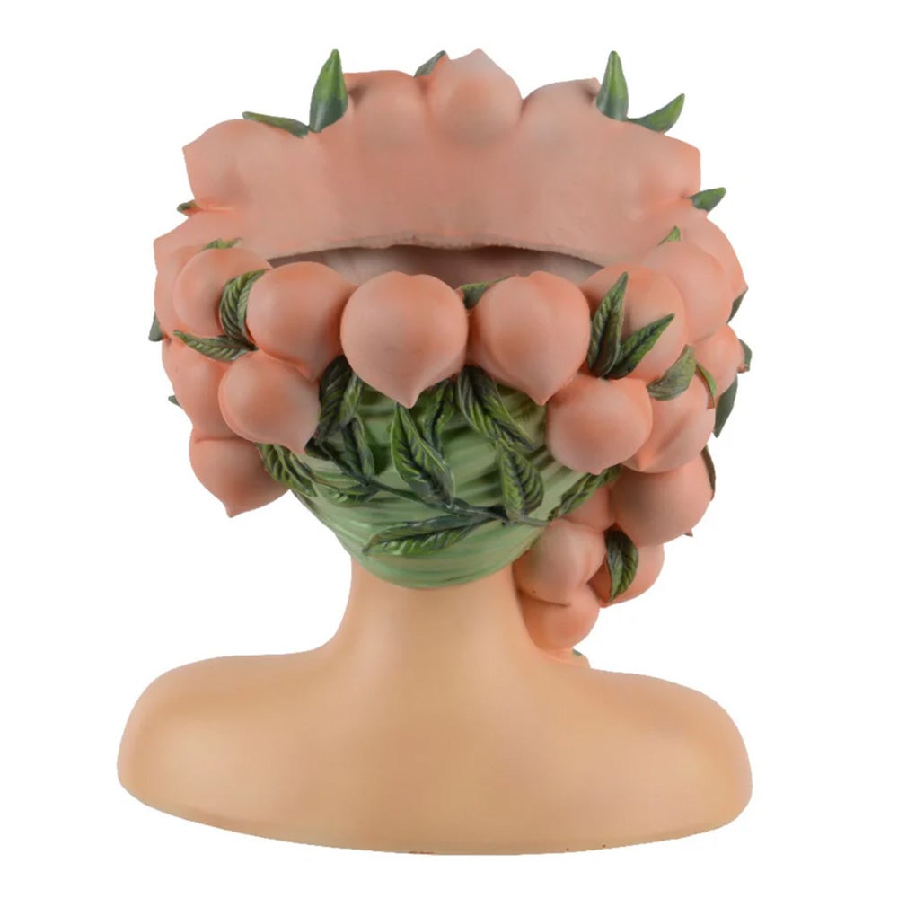 Decoratieve pot vrouw perzik 23 cm Decoratieve pot vrouw perzik 23 cm