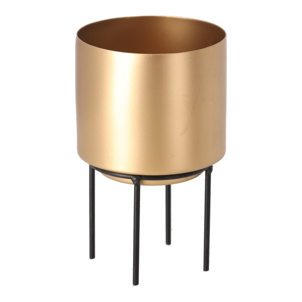 Plantenpot goud 17x11cm Plantenpot goud 17x11cm