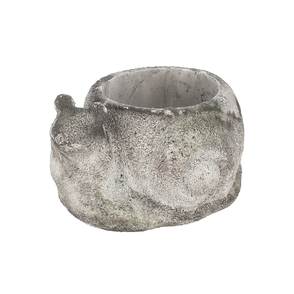 Pot slak 14 cm cement Pot slak 14 cm cement