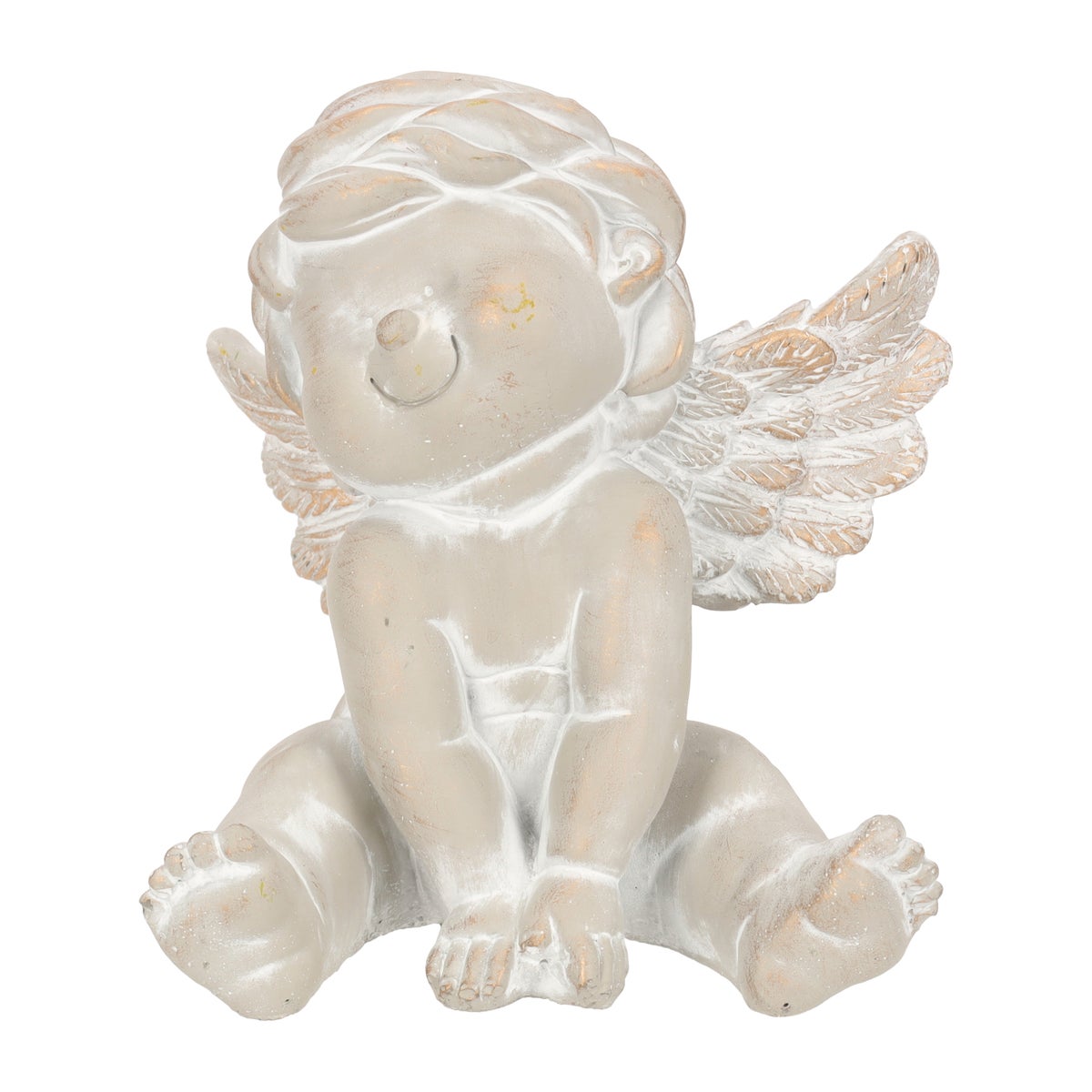 Beeld engel 17 cm cement Beeld engel 17 cm cement
