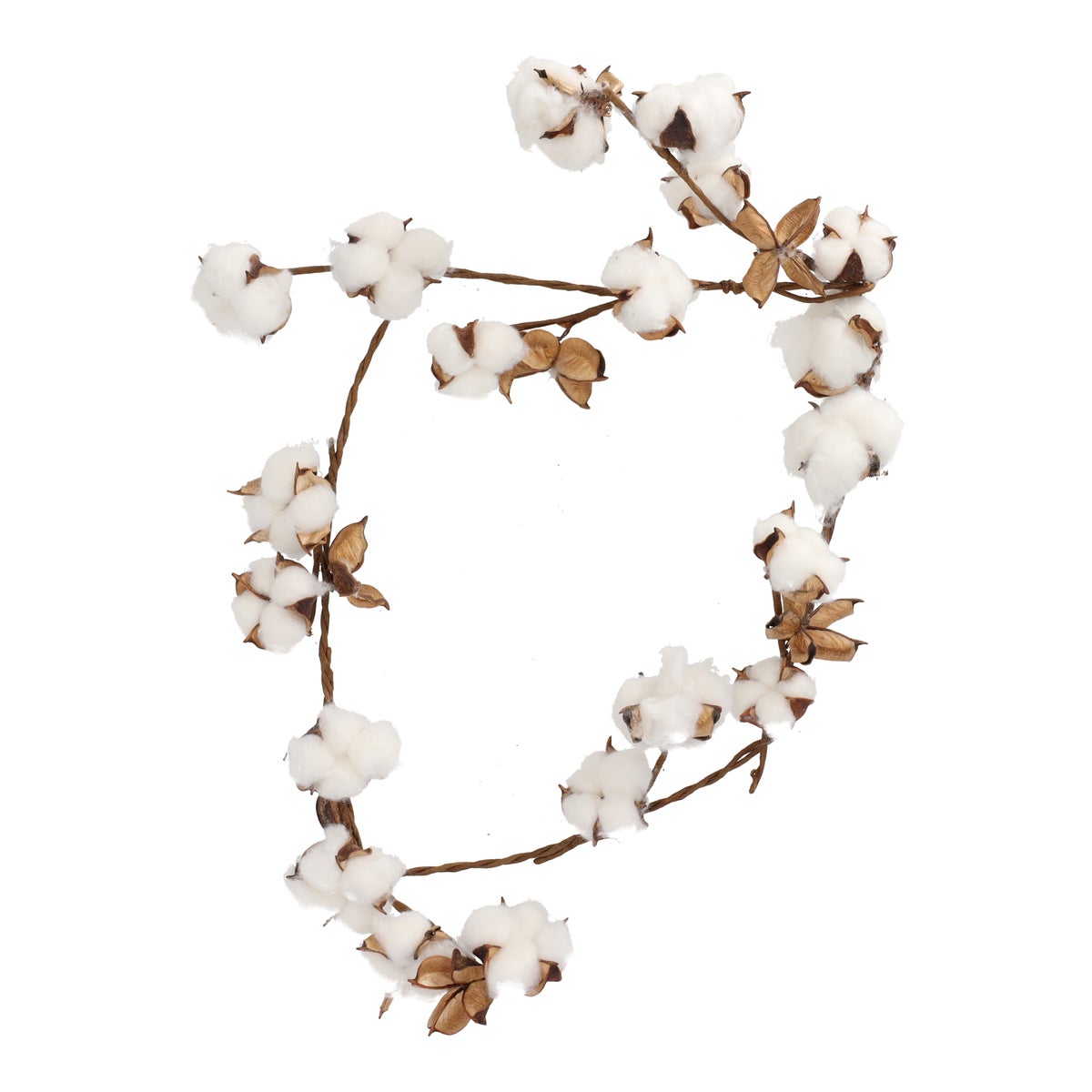 Guirlande katoen wit 123 cm Guirlande katoen wit 123 cm