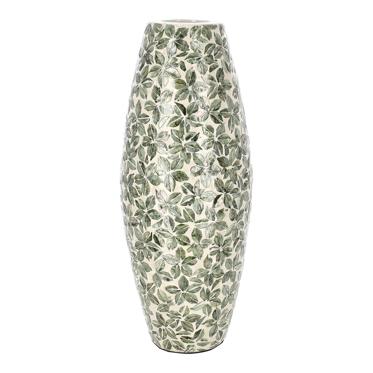 Vaas capiz Fontbesse groen 50 cm Vaas capiz Fontbesse groen 50 cm