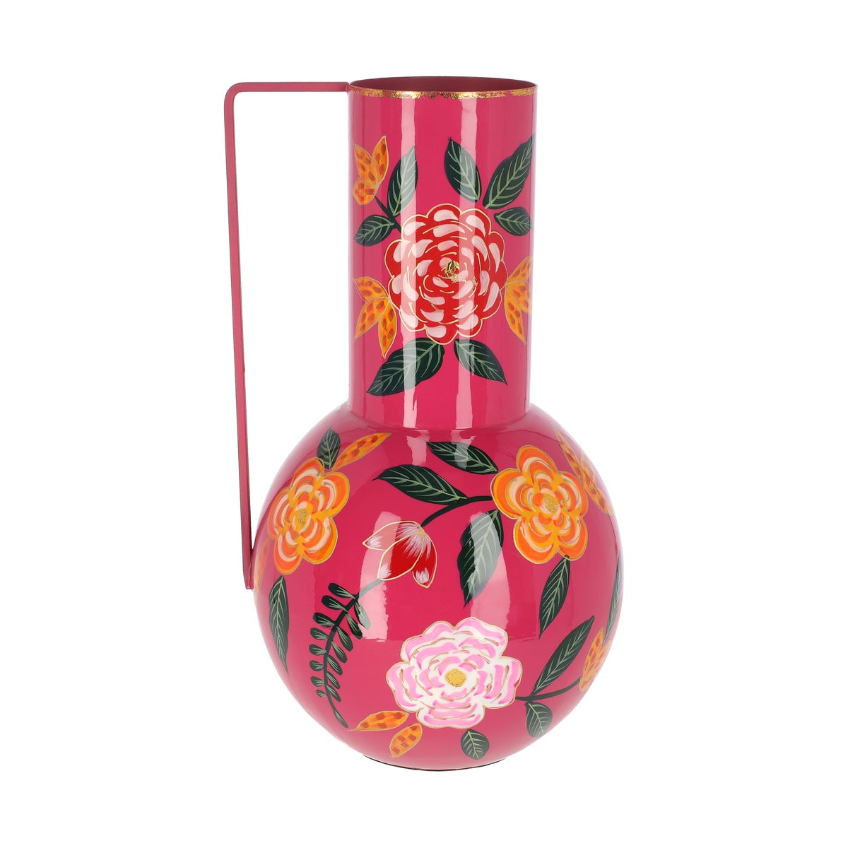 Vaas Korba bloem fuchsia 45 cm Vaas Korba bloem fuchsia 45 cm