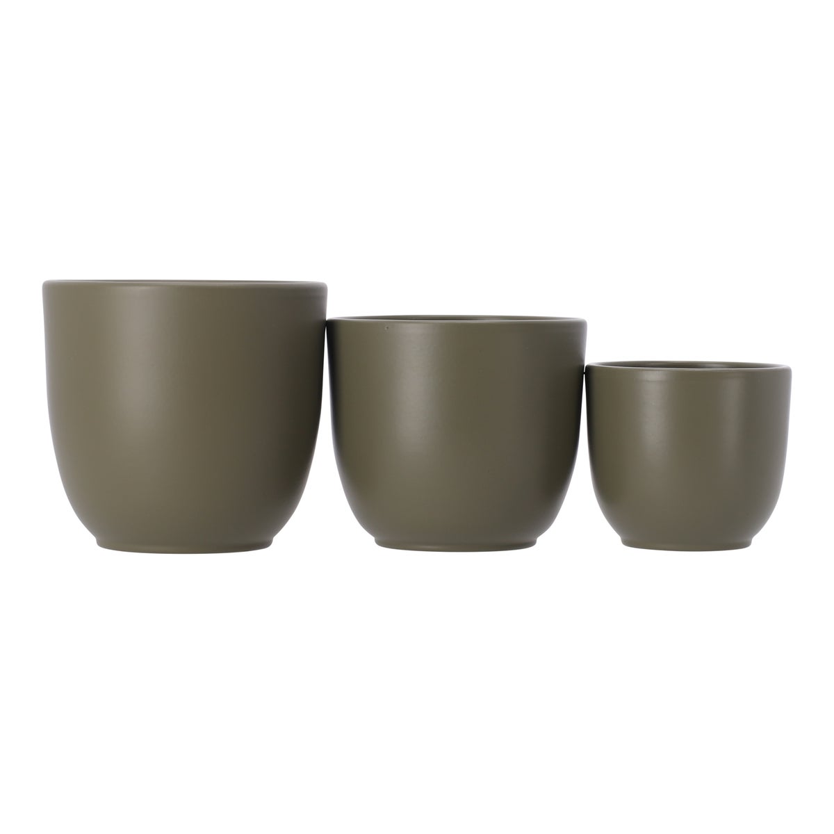 Pot Tusca rond groen 7 x 8 cm Pot Tusca rond groen 7 x 8 cm