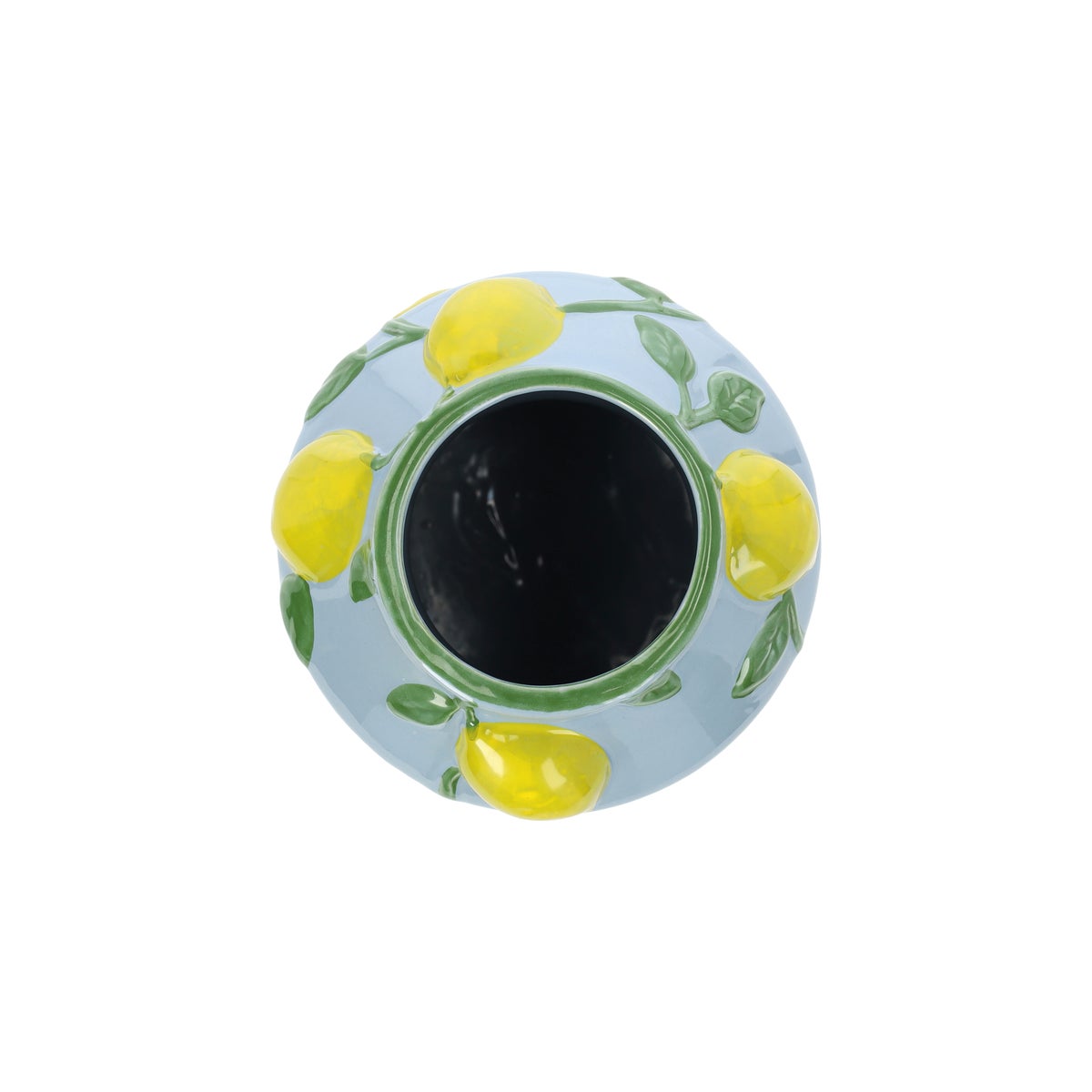 Vaas citrus blauw 30 cm Vaas citrus blauw 30 cm