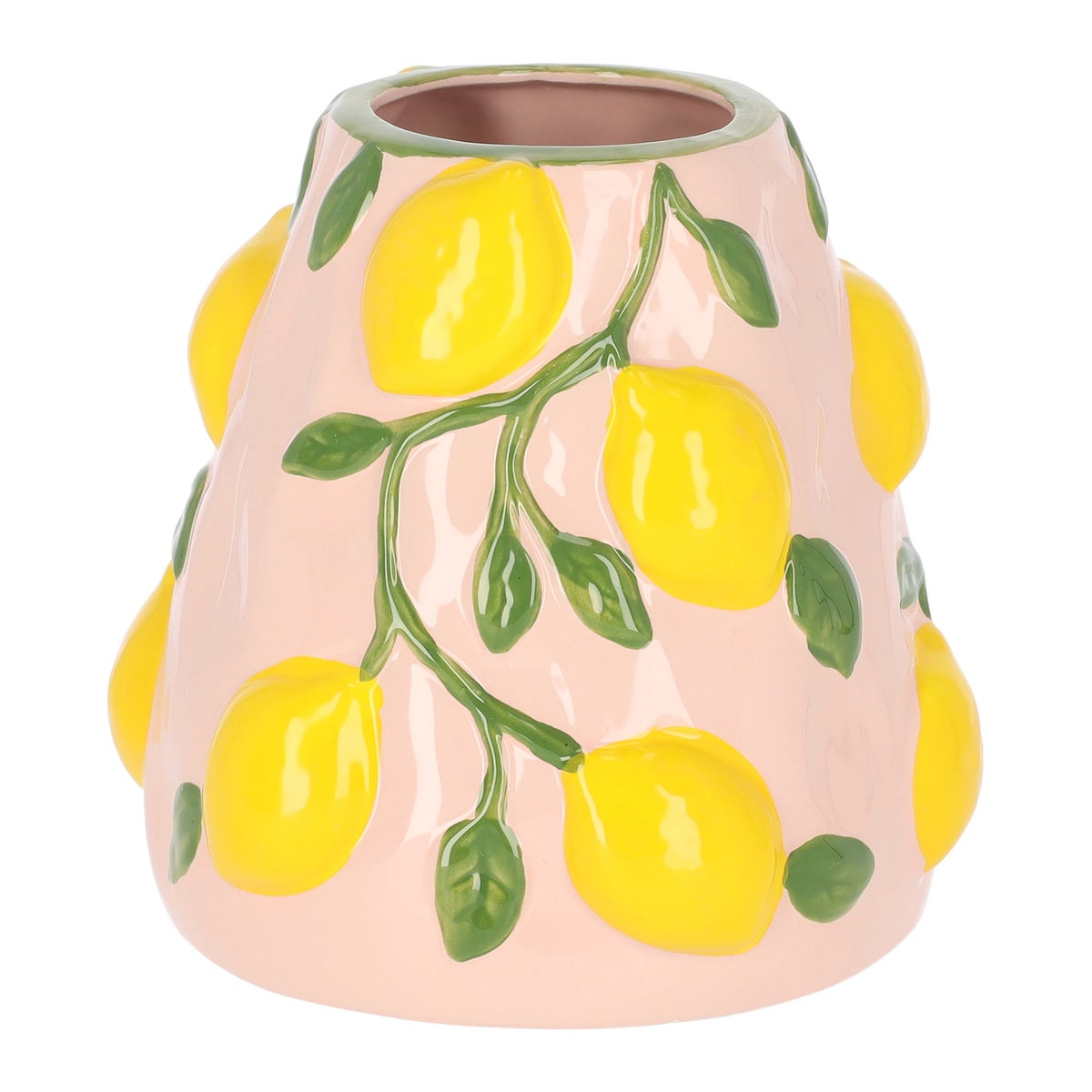 Vaas citrus roze 15 cm Vaas citrus roze 15 cm