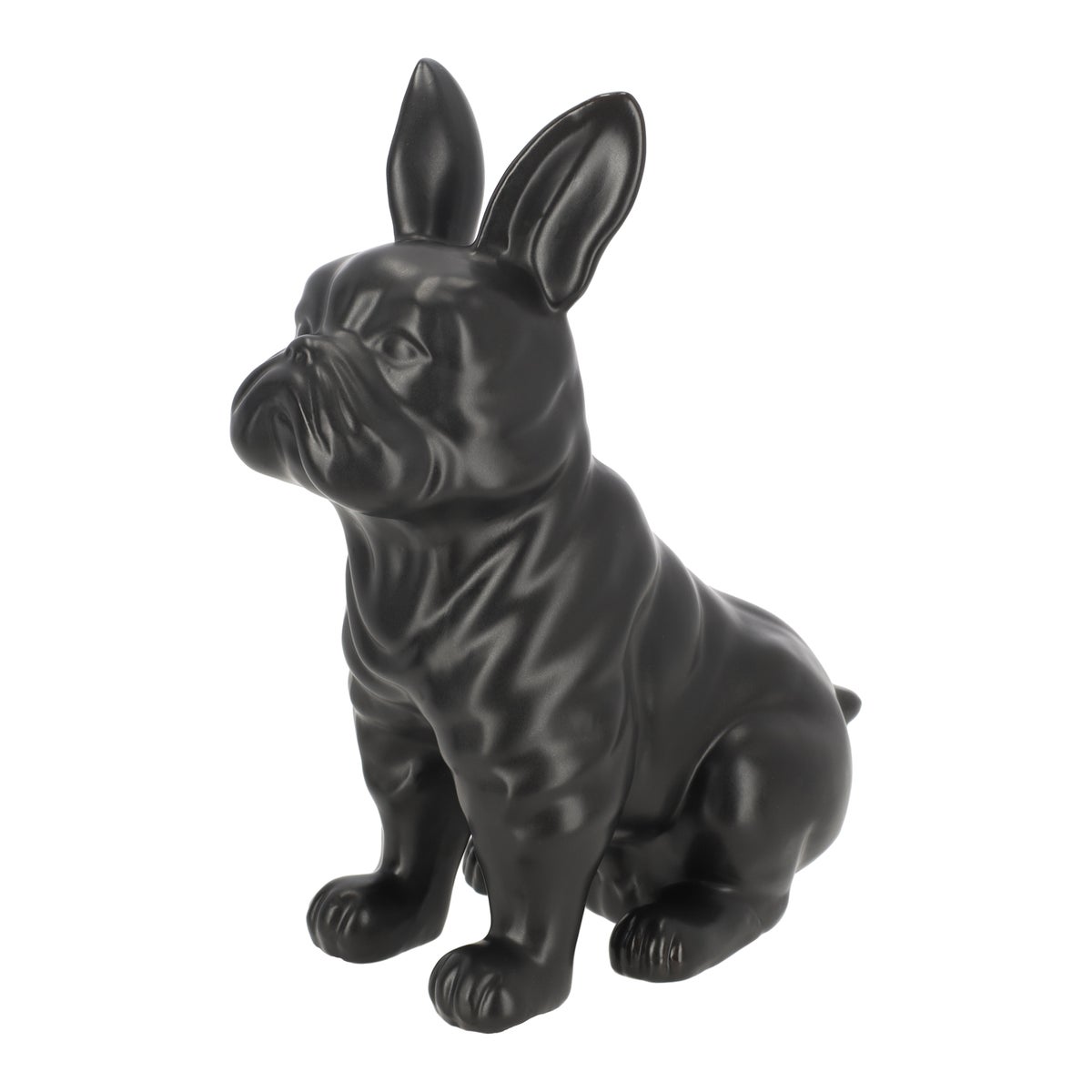 Beeld bulldog zwart Beeld bulldog zwart